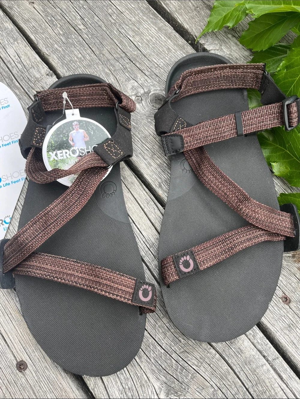 Xero shoes z-trail ev Brown Strap Men's Sandals -